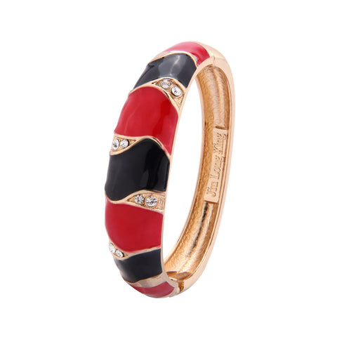 Bohemian Contrast Color Enamel Drop Oil Bracelet