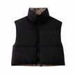 Women's Fashion Simple Two-sided Wear Cotton Vest