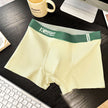 Simple Letter Men's Underwear Cotton Antibacterial Breathable Boxers