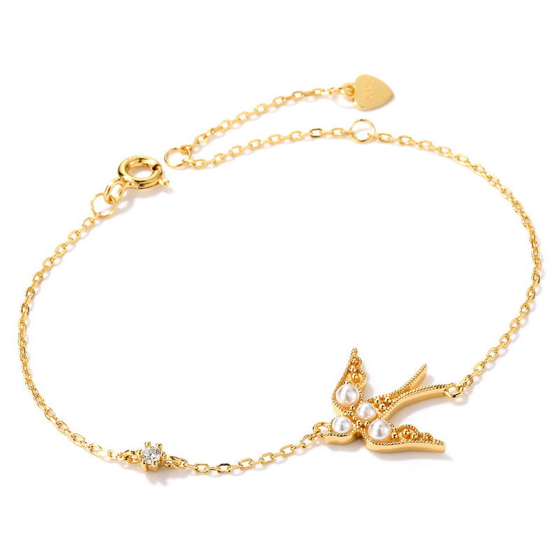 New Chinese Spring New Affordable Luxury Fashion Swallow Bracelet