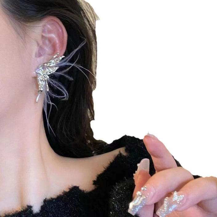 Ins Autumn And Winter Super Fairy Trendy Earrings