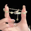 Women's Personalized Hetian Yudie Bracelet
