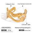 Irregular Lines Multi-layer Hollow Open-end Bracelet Retro Personality