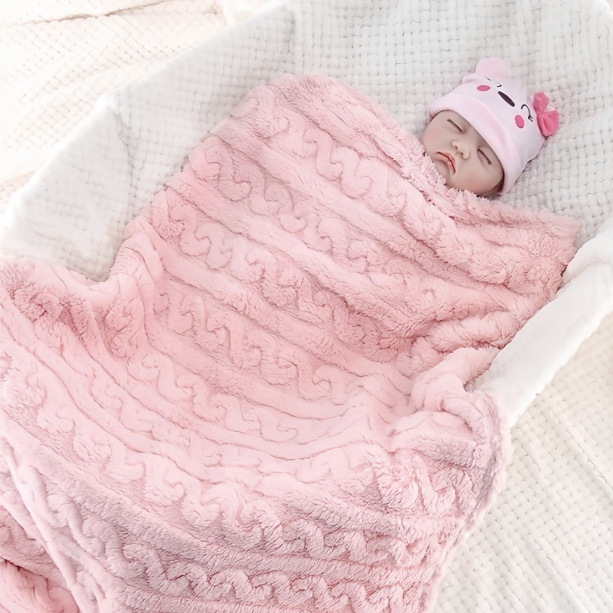 Baby Blanket Thick Double-sided And Water-absorbing Soft
