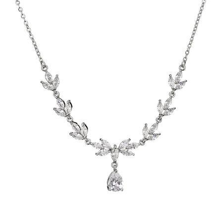 Bridal Wedding Ornament Suit Exquisite Water Drop