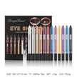 Silkworm Pen Pearlescent Eye Shadow Stick 12 Sets