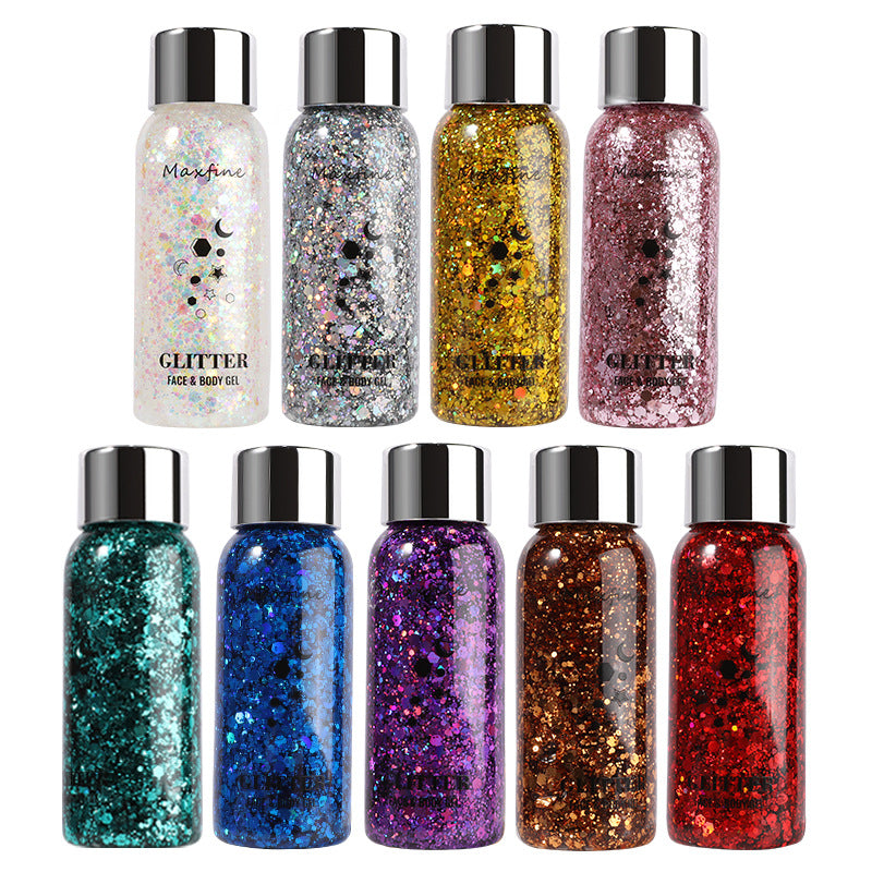 Sequin Gel Nightclub Liquid Eye Shadow Suit