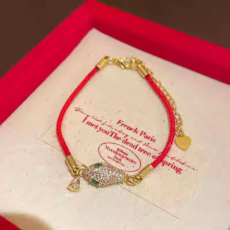 Niche High-grade New Snake-shaped Zircon Bracelet