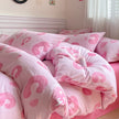 Washed Cotton Four-piece Bedding Set Student Dormitory