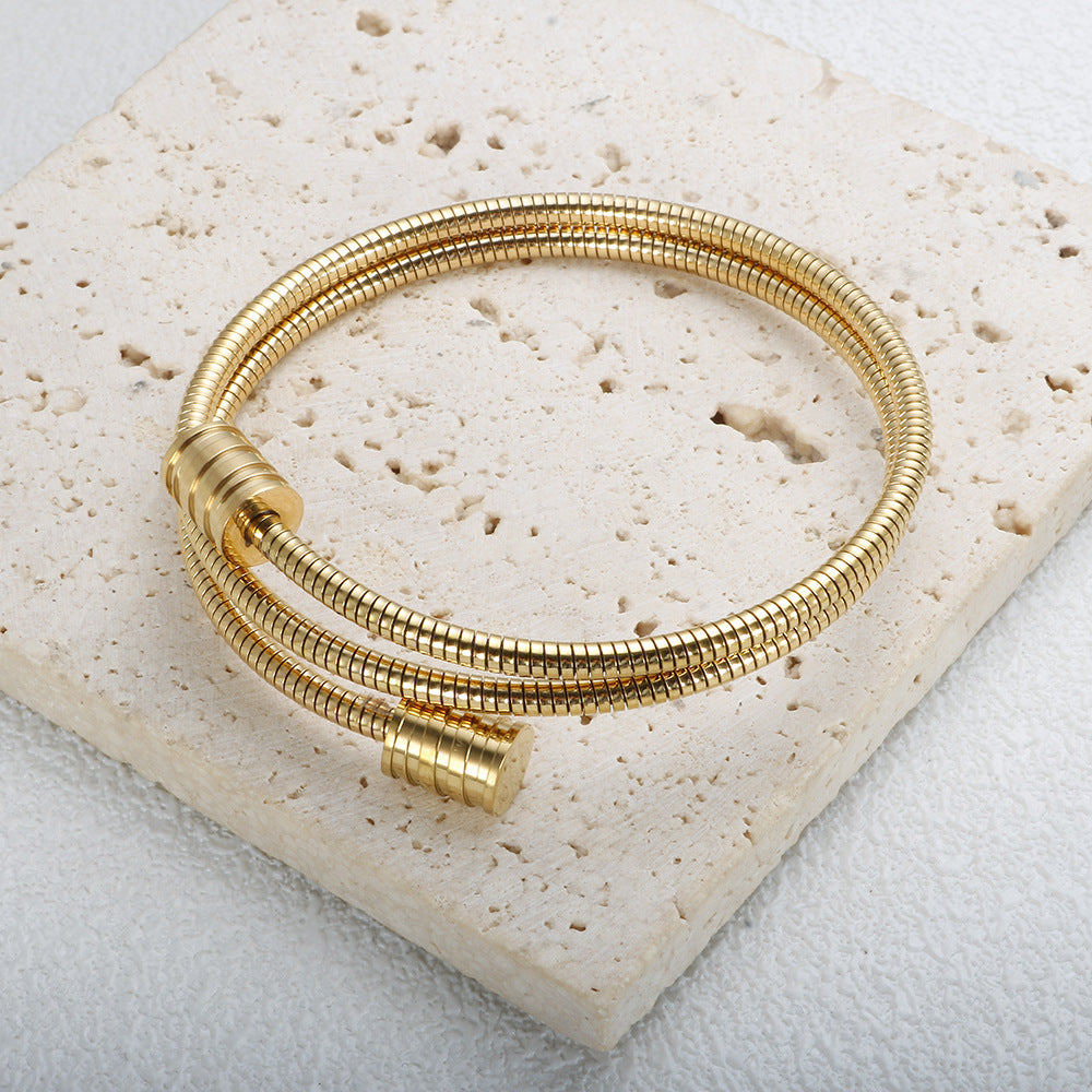 New Weia Line Bracelet For Women Fashion Commuter Simple Opening