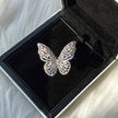 Women's Fashion Dignified Hollow Butterfly Shape Ring