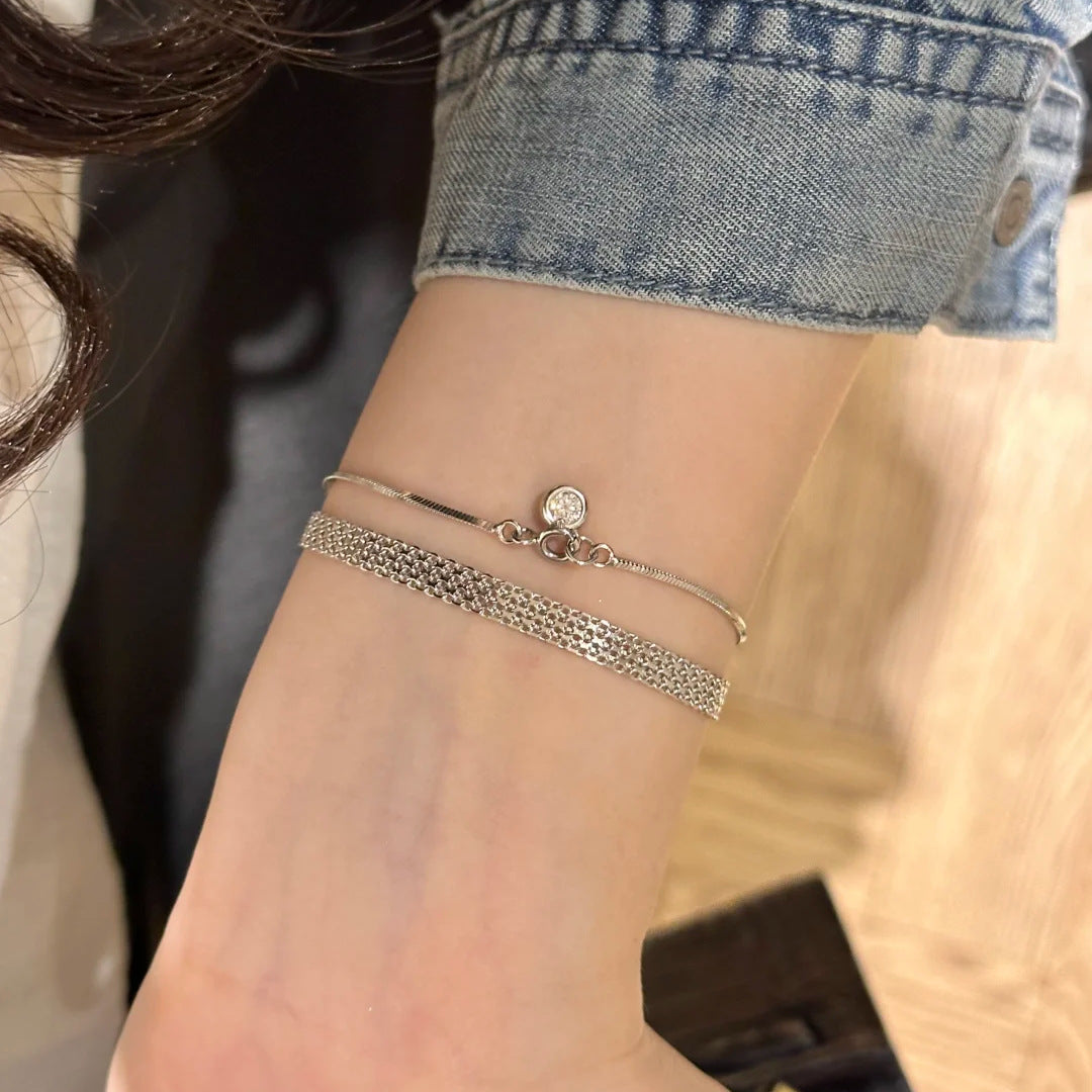 Strap Retro Simple Niche Design Ribbon Bracelet