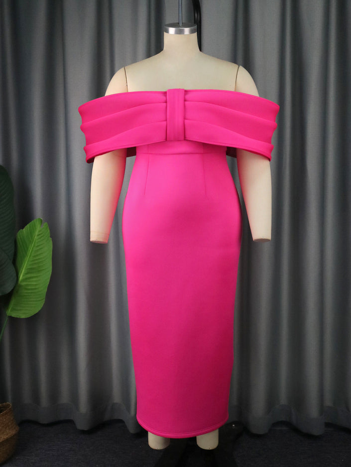 Banquet Party Banquet Bow Graduation Dress