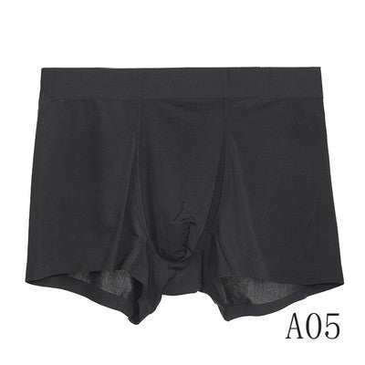 Men's Fashion Ultra-thin Summer Ice Silk Underwear