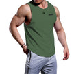 Sports Vest Men's Muscle Workout Quick-drying Polyester Vest