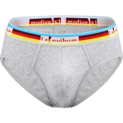 Rainbow Rubber Band Cotton Briefs