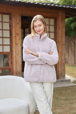 Double-sided Panda Velvet Warm Short Coat