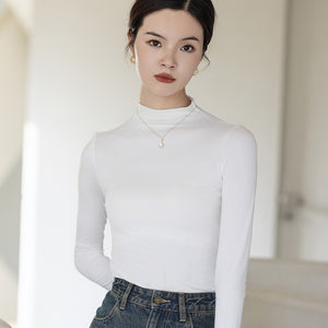 Turtleneck Bottoming Shirt Women's Top Women's Long Sleeve