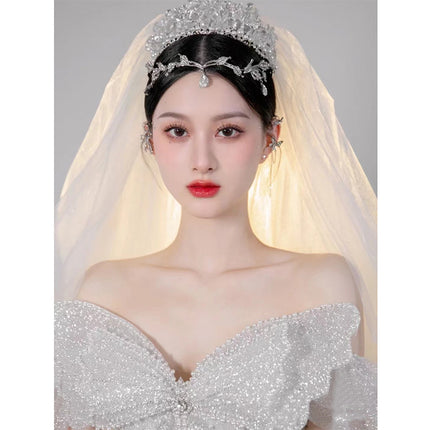 French Tube Top Wedding Dress Mother's Wedding Big Tail Main Wedding Dress