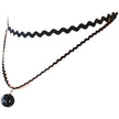 Black Necklace Clavicle Chain Advanced Sense Neckband Necklet Neck Accessories