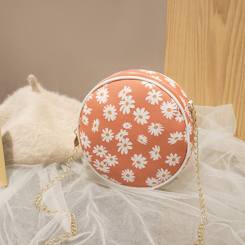 Women's Casual Fashion Crossbody Small Round Bag