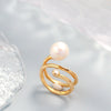 Fashion Personality Natural Baroque Pearl Ring