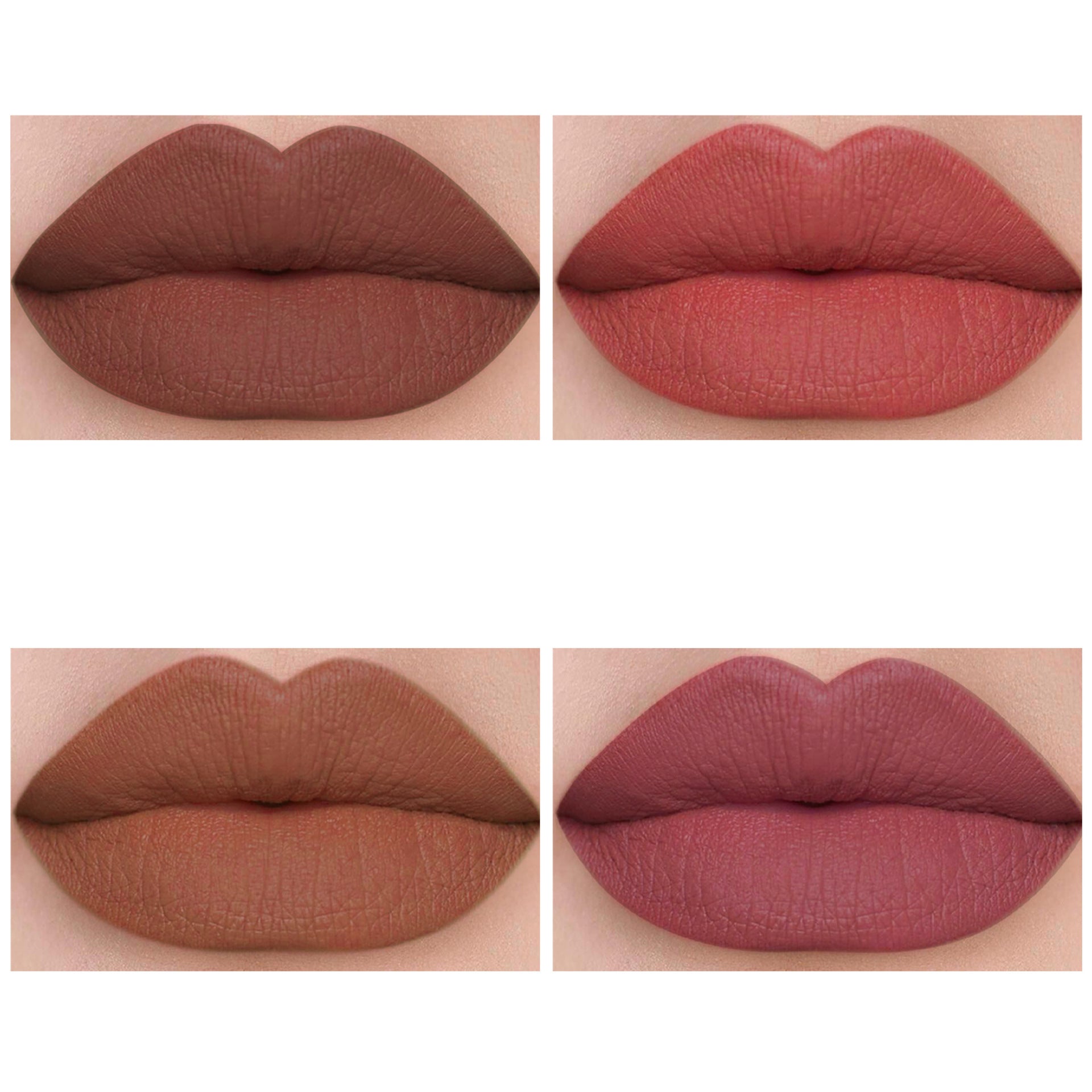 12 Color Matte Lipstick Lip Liner Suit