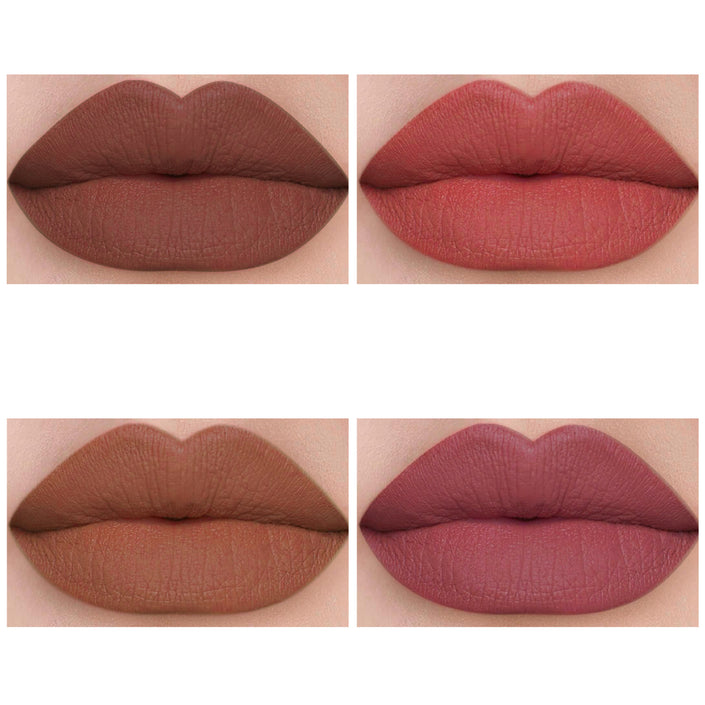 12 Color Matte Lipstick Lip Liner Suit