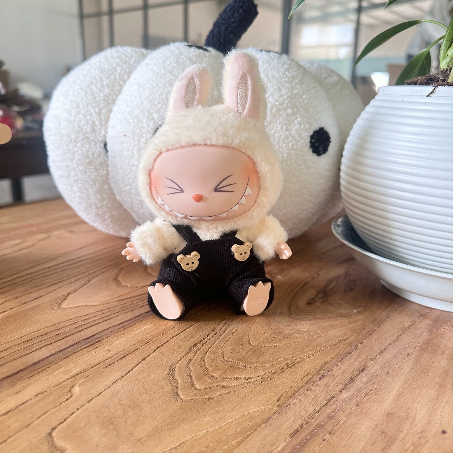 Doll Clothes Doll Overalls labubu