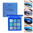 Waterproof Sweat-proof Nine Colors Blue Enchantress Eye Shadow Plate