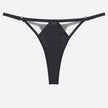 Glossy Mesh Hollow French Underwear Women