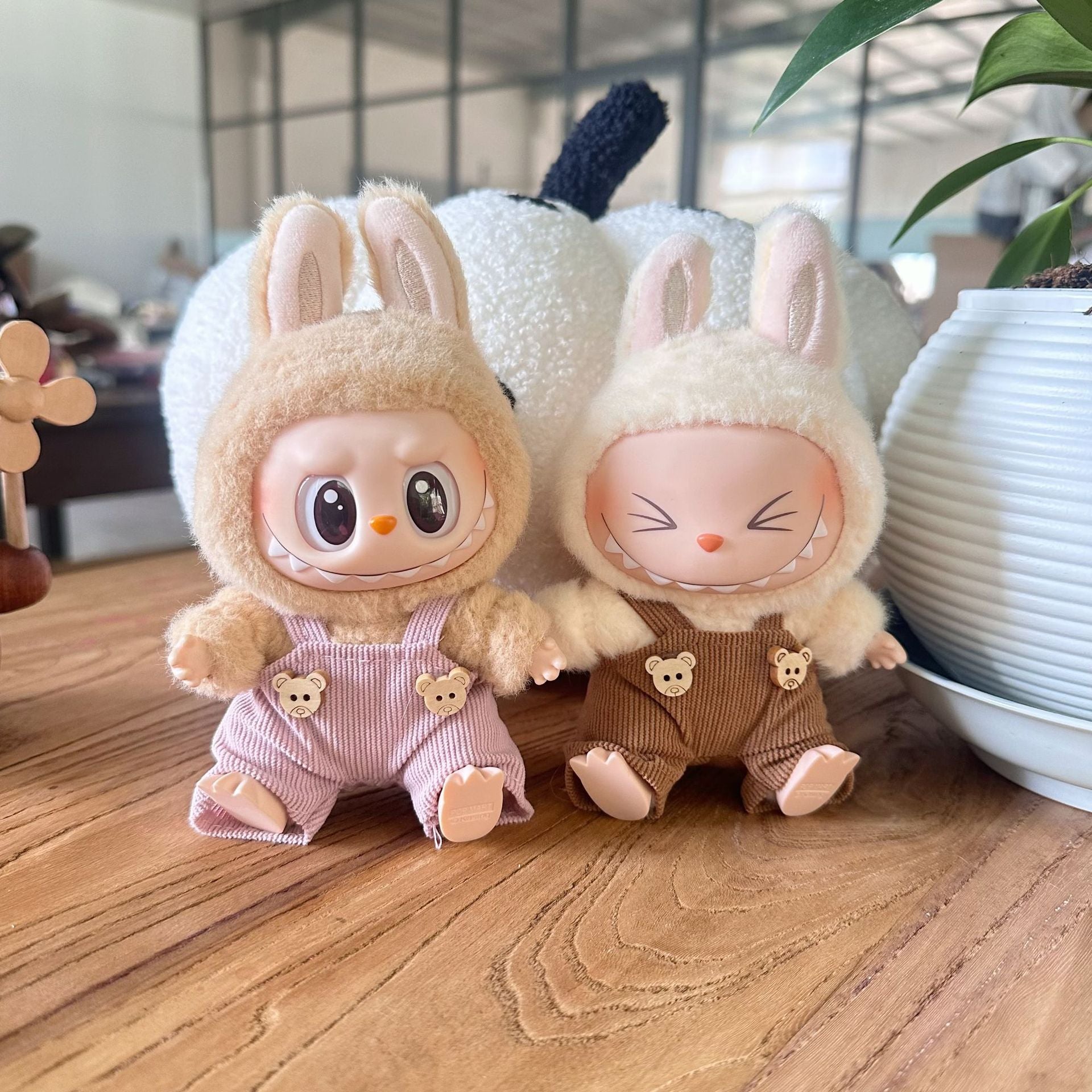 Doll Clothes Doll Overalls labubu