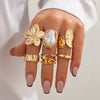 French Style Baroque Pearl Ring