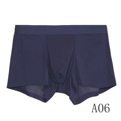 Men's Fashion Ultra-thin Summer Ice Silk Underwear