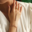 Creative Ring Connecting Finger Love Chain Bracelet