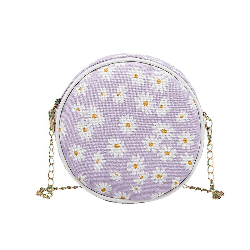 Women's Casual Fashion Crossbody Small Round Bag
