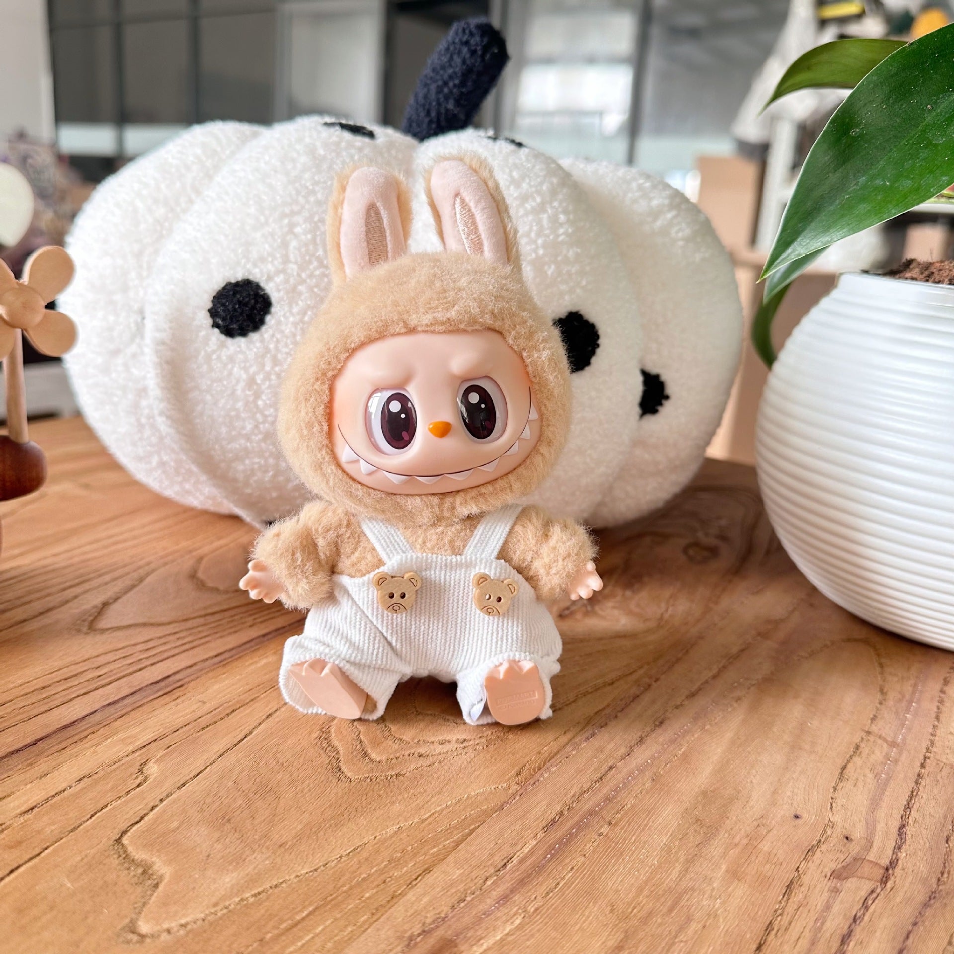 Doll Clothes Doll Overalls labubu
