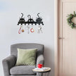 Iron Art Hang Clothes Cute Cat Key Holder