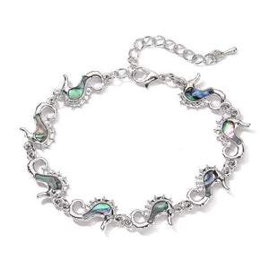 Animal Whale Penguin Butterfly Shell Abalone Bracelet