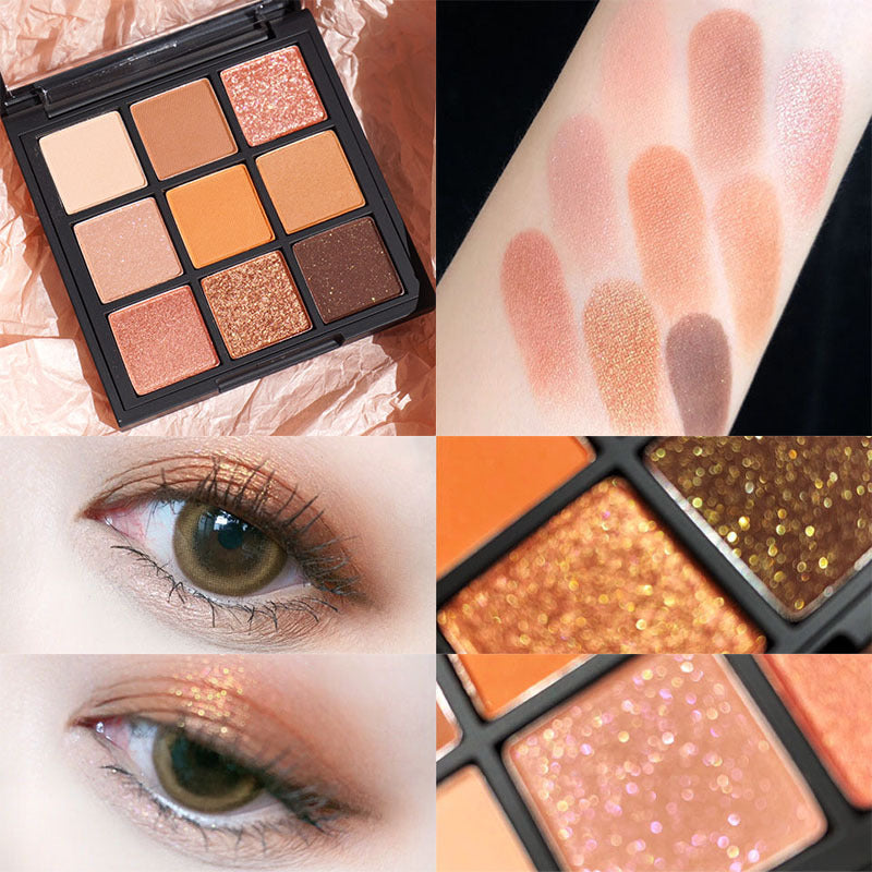 Women's Fashion Christmas Snowflake Eye Shadow Plate