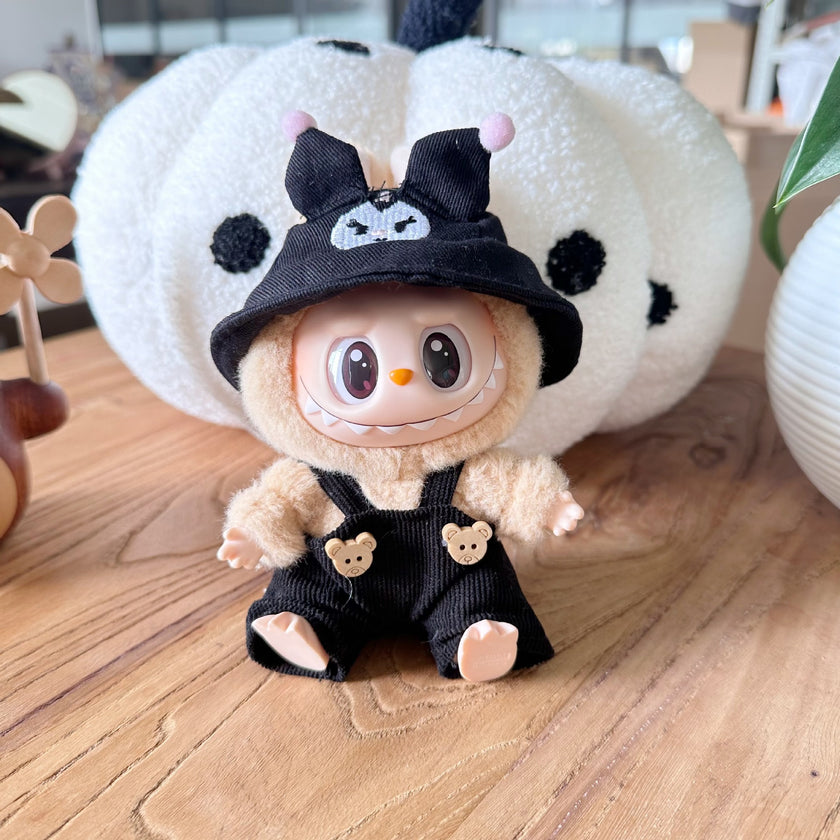 Doll Clothes Doll Overalls labubu