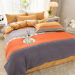 Household Pure Cotton Four-piece Set Sanded Sheets Bedding