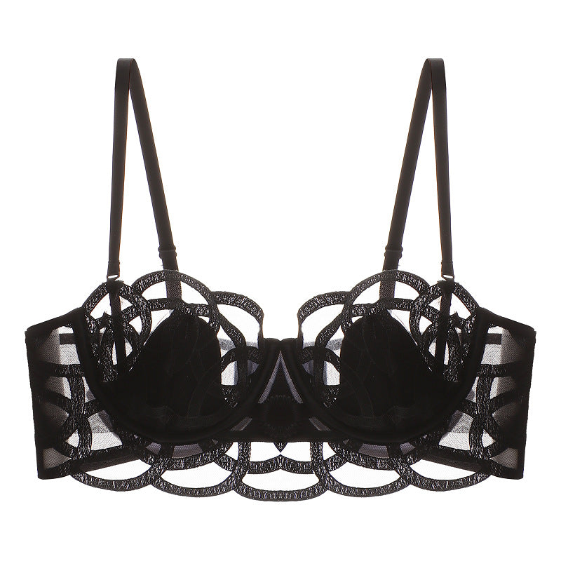 Women's Underwear Big Chest Small Push-up Thin