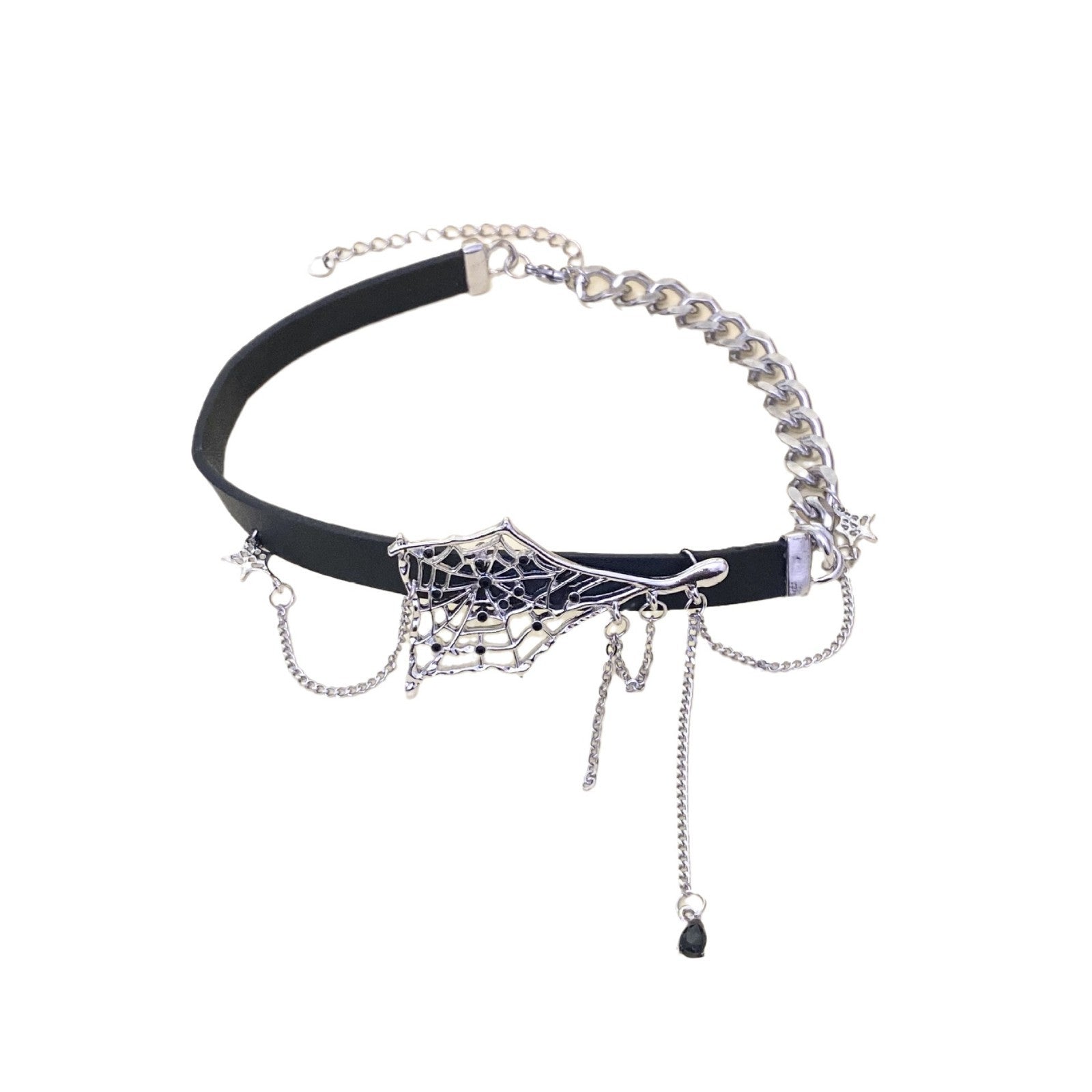 European And American Design Sense Cobweb Necklace Fashion Temperamental Minority Retro Metal Sense