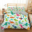 Beddings Suit Children Cartoon Printed Three-piece Set