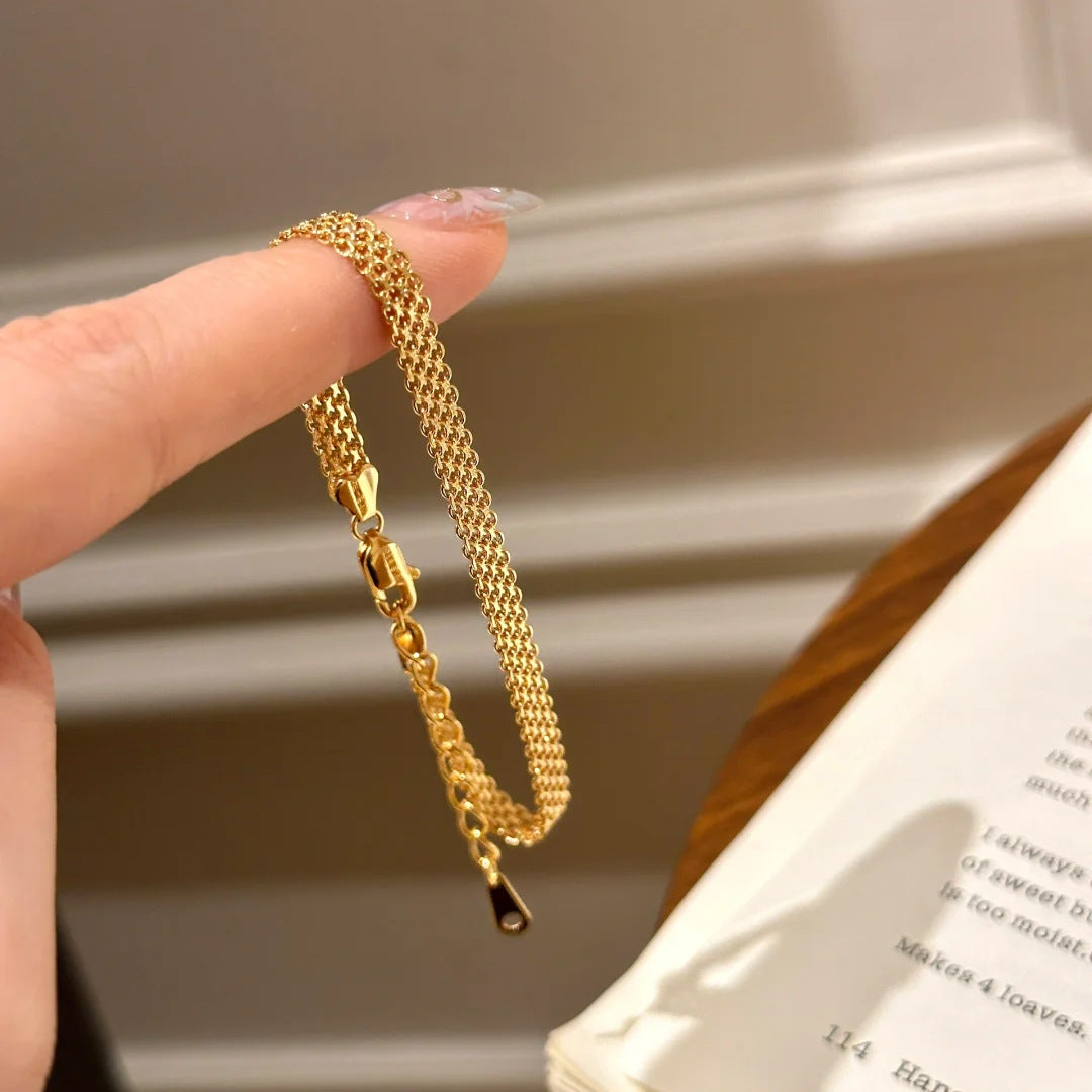 Strap Retro Simple Niche Design Ribbon Bracelet