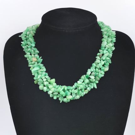 Vintage Court Style Gravel Necklace
