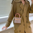 Women's Fashion All-matching Rhinestone Fashion Bucket Bag