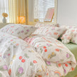 Washed Cotton Four-piece Bedding Set Student Dormitory