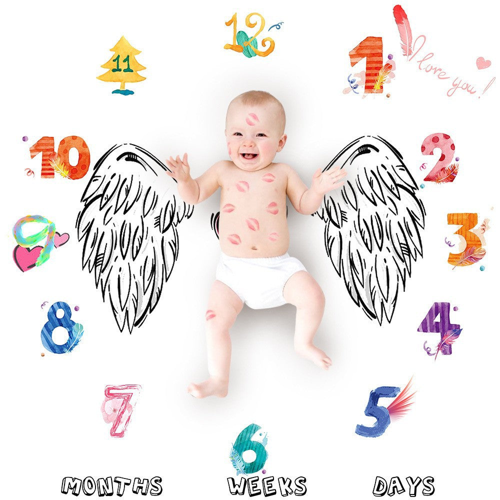 Ins Baby Photography Cloth Photo Blanket